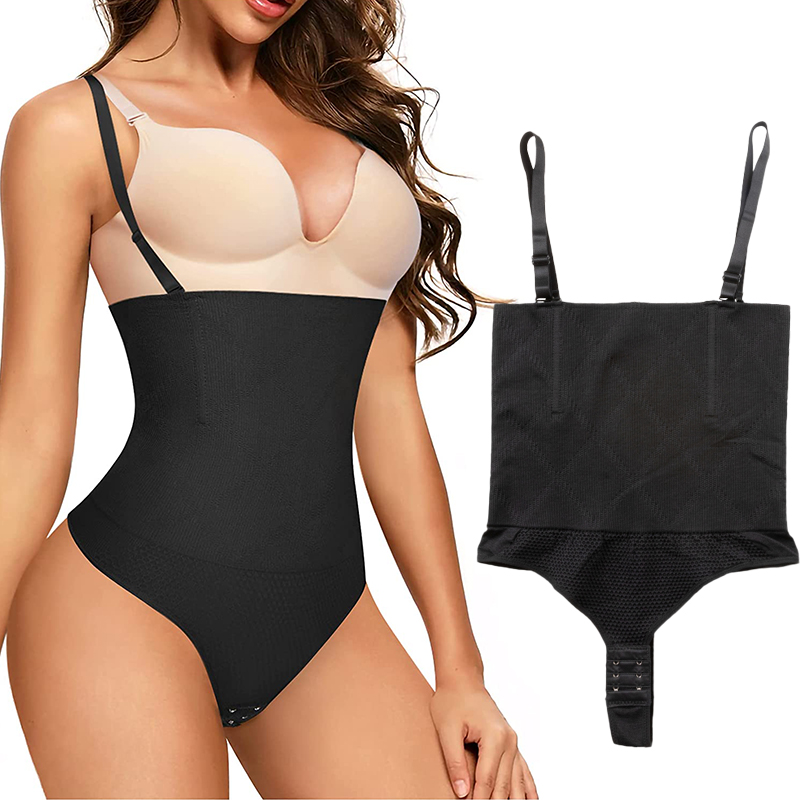 Shapewear Bodysuit Firm - Tanga Bodysuit Shapewear Frauen Unterbrust Body